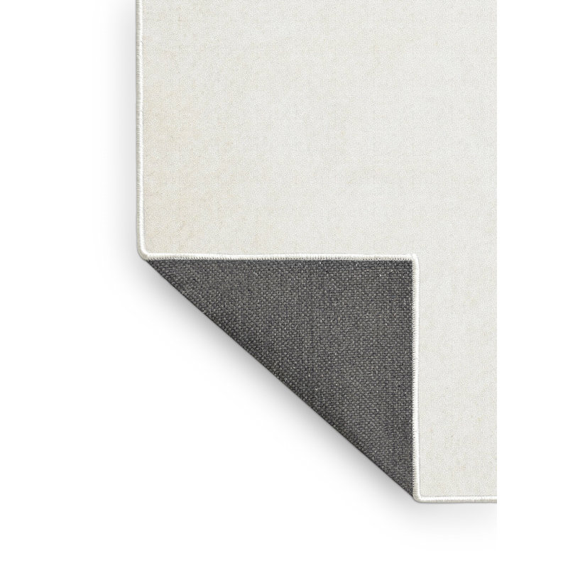 Tapis gris / crème Rawe, Rectangle 8 pi x 12 pi