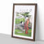 Umemi Tsuki by Isoda Koryusai - Picture Frame Painting Print-55605994-55605996