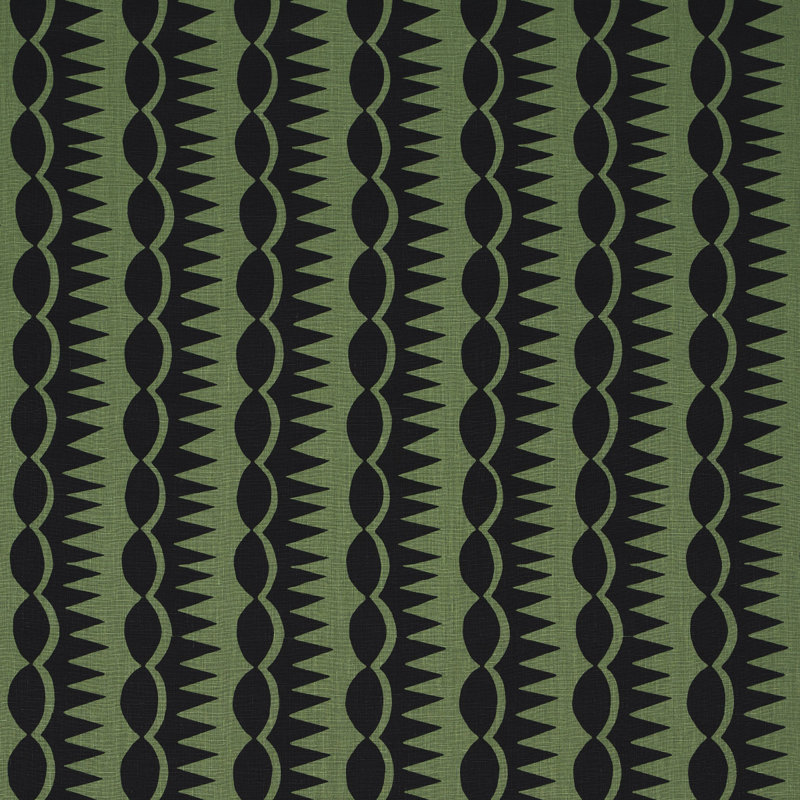Schumacher x Drusus Tabor Dagger Stripe Fabric