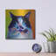 Art mural en métal luxueux «Cat-ittude» par Dawg Painter, art mural en métal, 24 po x 24 po-101656705