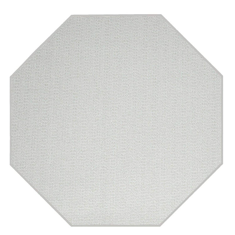 Tapis intérieur / extérieur Iconic - crème ivoire, Octogone 11 pi