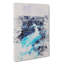 Winter Waterfall in Iceland Watercolour - Wrapped Canvas-61880380