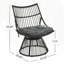 Chaise avec dossier haut en osier-565143404