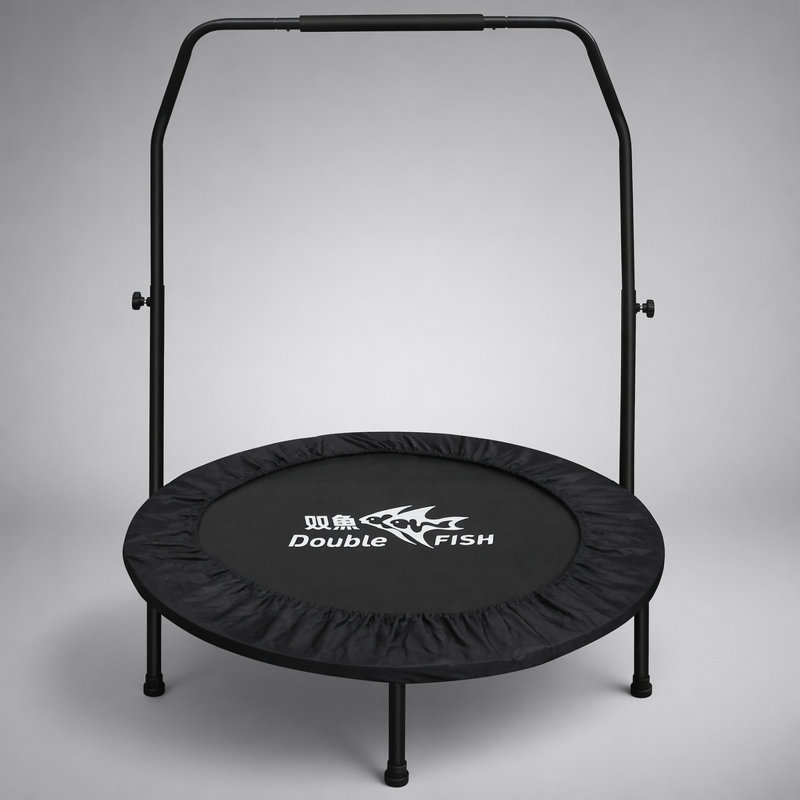 High-Quality Adjustable Foam Handle Mini Trampoline