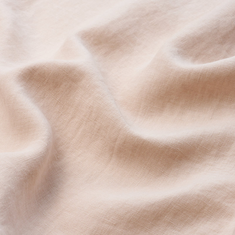 Leslie Linen Fabric, Pink