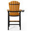 Chaise de bar Kevin Adirondack, noir-130679340-130679351