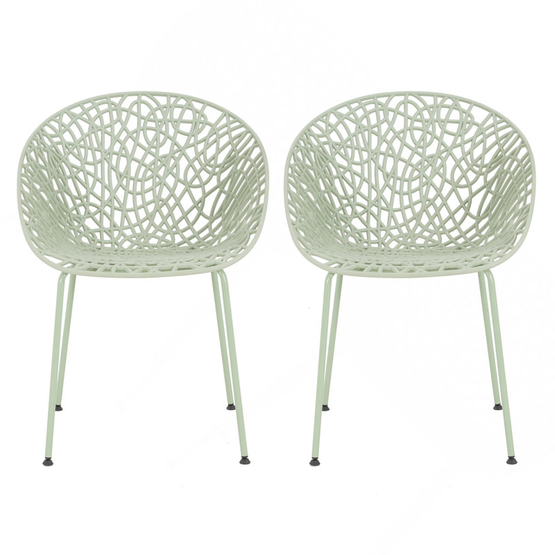 Chaise de salle à manger (ensemble de 2), Vert
