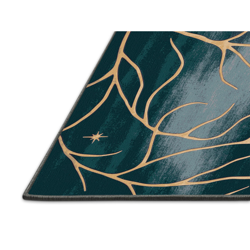 Hidden Bloom Rug, Round 3'