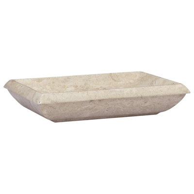 Borough Wharf Treadway 500mm L x 350mm W Marble Rectangular Sink