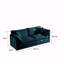 Ensemble 2 pièces de causeuse et de chaise rembourrées en chenille pour salon, solution de mobilier confortable et élégante-1599987862