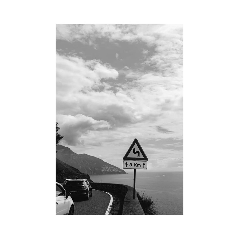 Amalfi Coast Drive XXII by Bethany Young - Print on Canvas, 66.04cm H x 45.72cm W x 3.81cm D, Wrapped Canvas