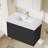 Integrated Solid Surface Basin WITHOUT Drain And Faucet, Glossy White Color