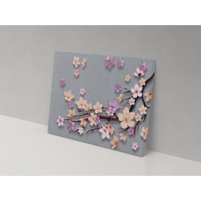 Blossoms Up Close - Wrapped Canvas Print