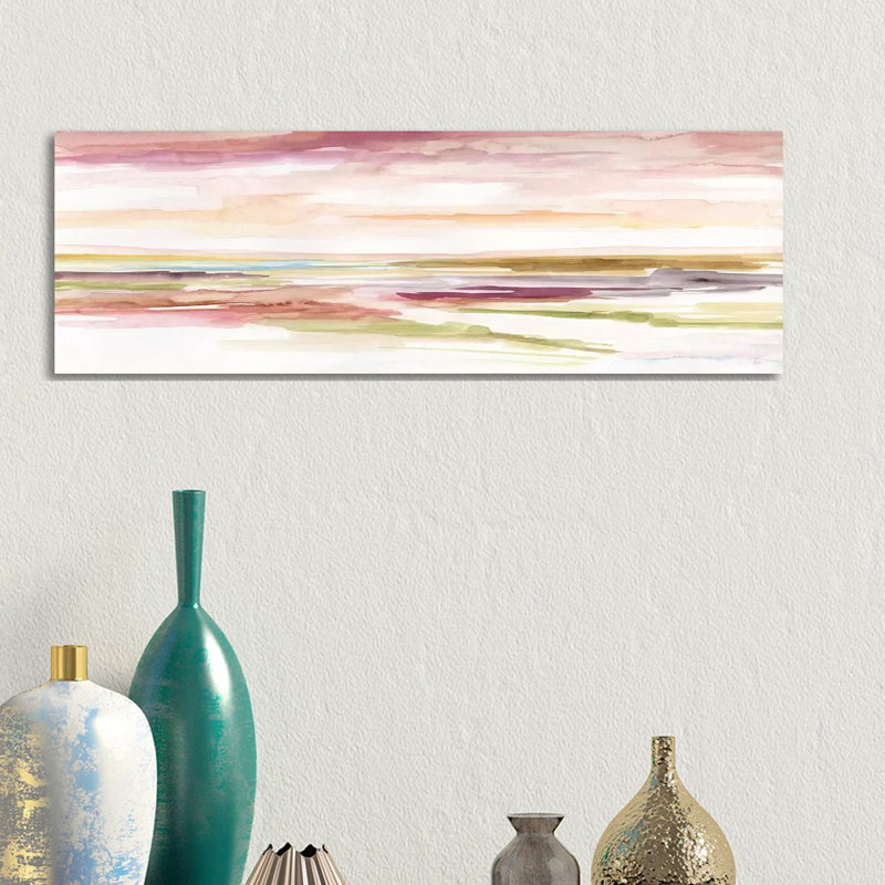 Spectrum Sunset I by Nan - Panoramic Print on Canvas, Wrapped Canvas, 121.92 cm H x 40.64 cm W x 1.91 cm D