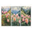 Pivoines dans la vallée balayée par le vent I - Collection d'art mural traditionnel 3 pièces-1851421048-1851421050-1851421045