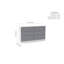 Marquitta 6 Drawer 127.5Cm W Dresser-23338415