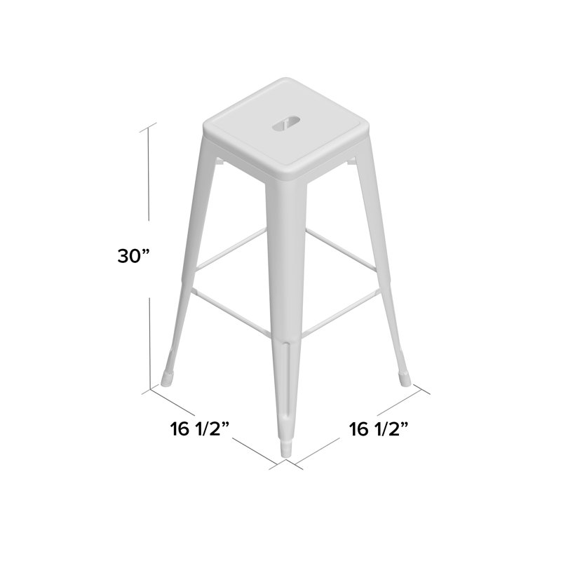 Tabouret 30 ", Noir