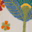 Tapis floral intérieur jaune / bleu / rouge intérieur / extérieur-624703371