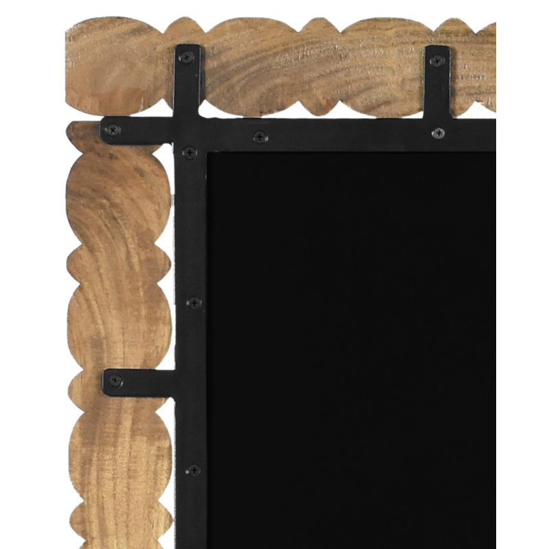 Aubrey Accent Mirror, 36" x 26", Brown