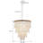 Carragh 4 - Light Dimmable Tiered Chandelier