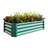 Rectangle 421Ft Metal Raised Planter For Plants, Flowers, Easy Assembly, - Rust Vegetables, Rust, Long Term-688656106-688656099