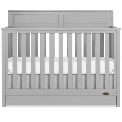 Jpma & Greenguard Gold Certified  Reign 5 In 1 Convertible Crib With Under Drawer -  Harriet Bee, 07DFDA5B5F564E4784ABFF8874A2056B
