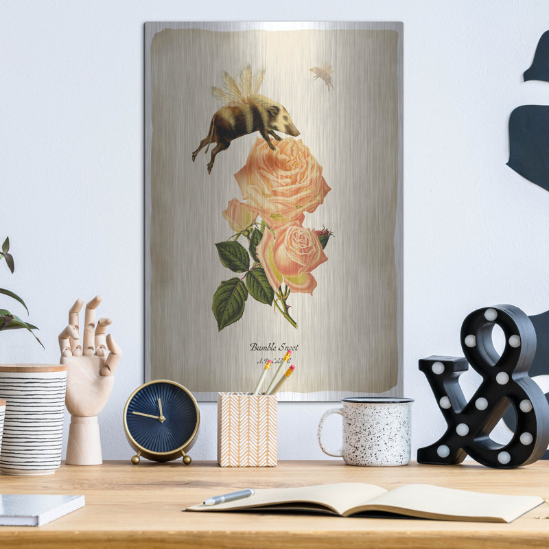 «Bumblesnoot» par Angela Tannehill, H 16 po x l 12 po
