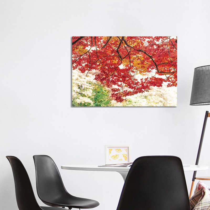 The Red Dome by Philippe Sainte-Laudy - Print on Canvas, 66.04 cm H x 45.72 cm W x 3.175 cm D, Wrapped Canvas