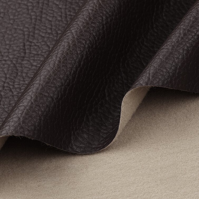 Marine Vinyl Lychee Faux Leather Waterproof Leather Fabric for Upholstery  Decoration Sew 