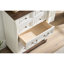 Commode 7 tiroirs en bois avec rangement