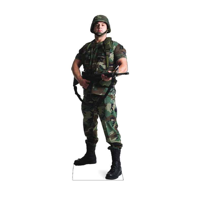 Modern Heroes 73'' Occupations Cardboard Standup