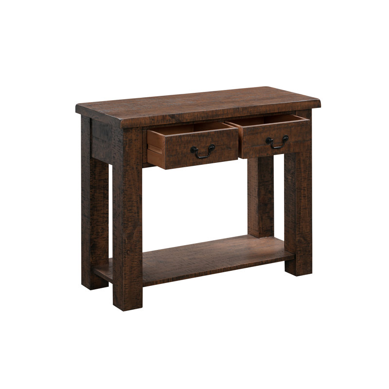 Terrie 100cm Solid Wood Console Table