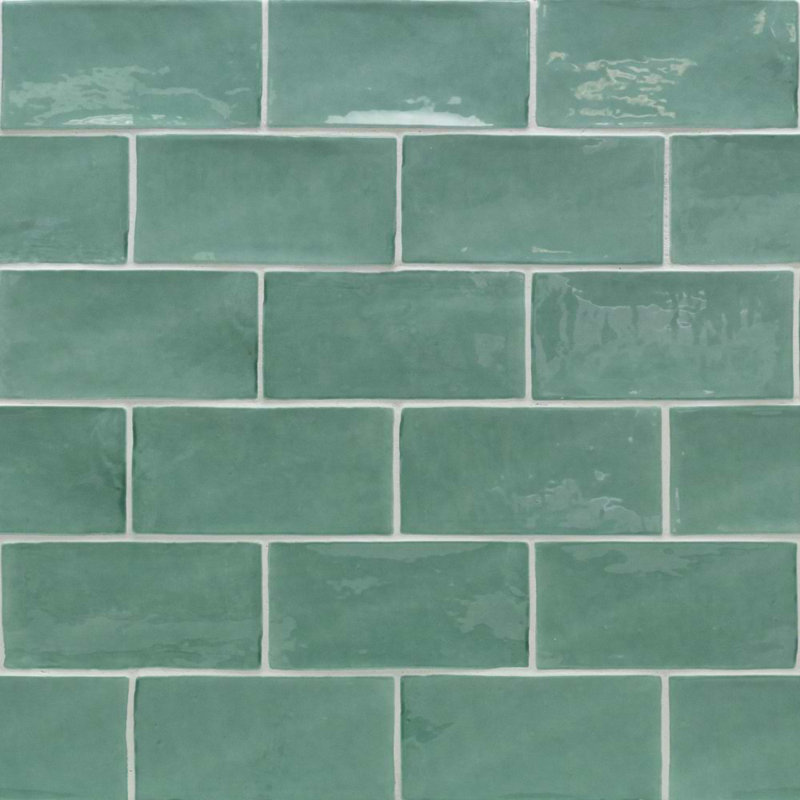 Lancaster 3x6 Polished Ceramic Subway Tile, Vanilla