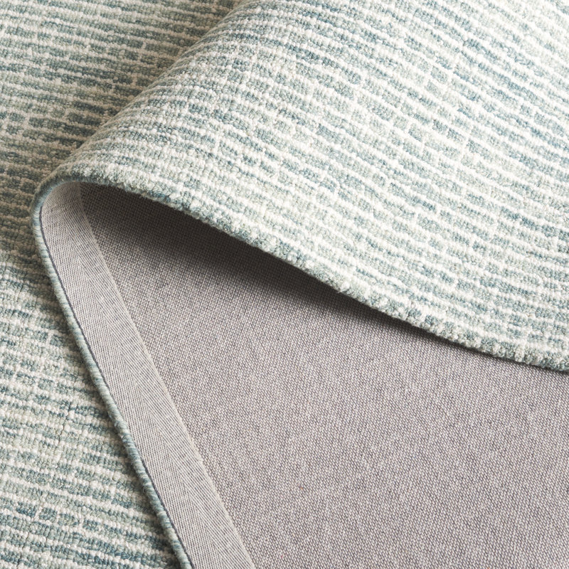 Tapis performance touffeté à la main Ebony, Carré 6 po
