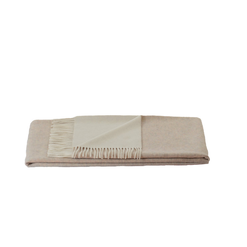 Teixeira Throw Blanket, Beige