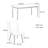 Durable Dining Table Sets with Quality Features.-112654631