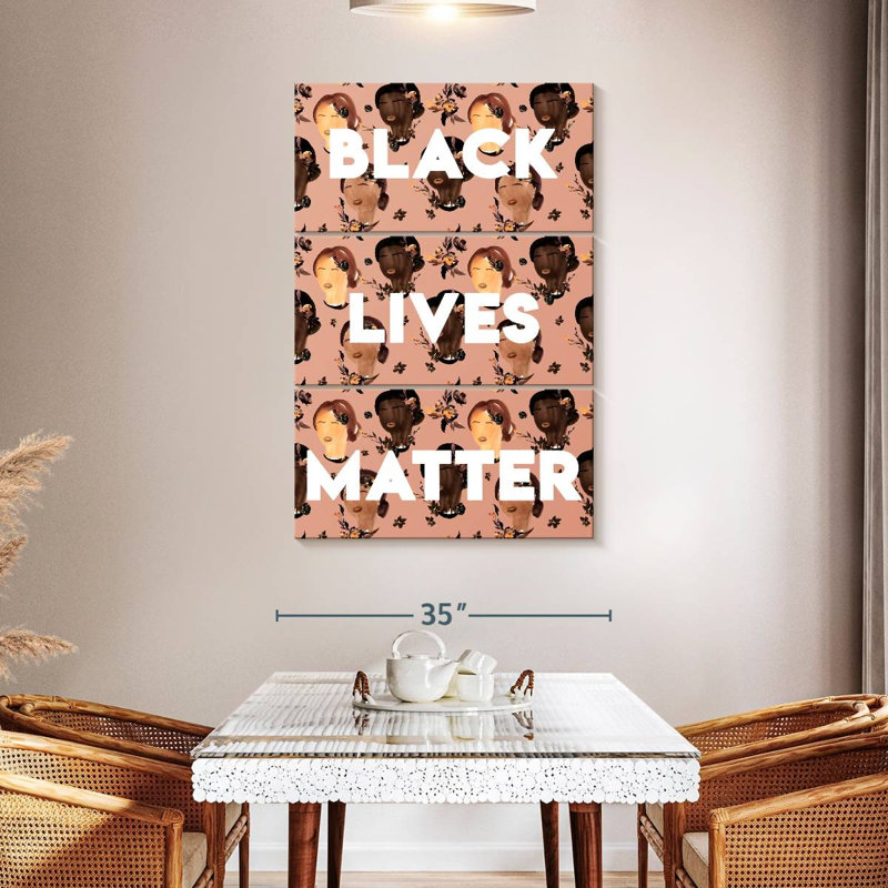 Affiche «Black Lives Matter» I, H 50 po x l 32 po