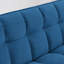 Canapé-lit polyvalent en velours pliable 54,33 po - 3 positions réglables avec 2 coussins moelleux-1964076373