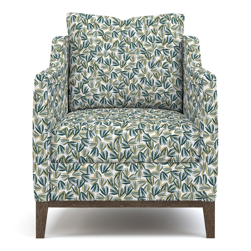 Maidstone Linen Sunbrella® Chair, Perigold Palmetto Verdigris, Pier