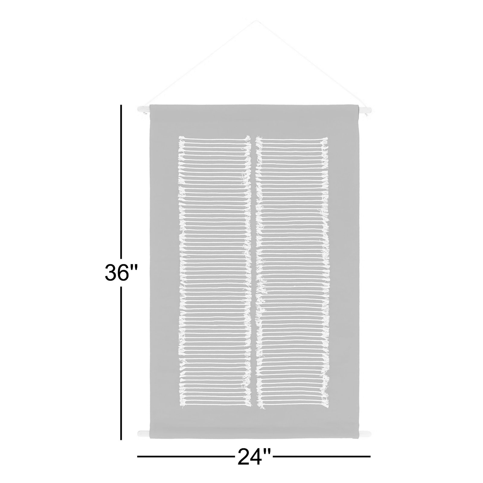 Cotton Hand-Woven Abstract Wall Hanging