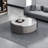 Round rock plate coffee table-110369373