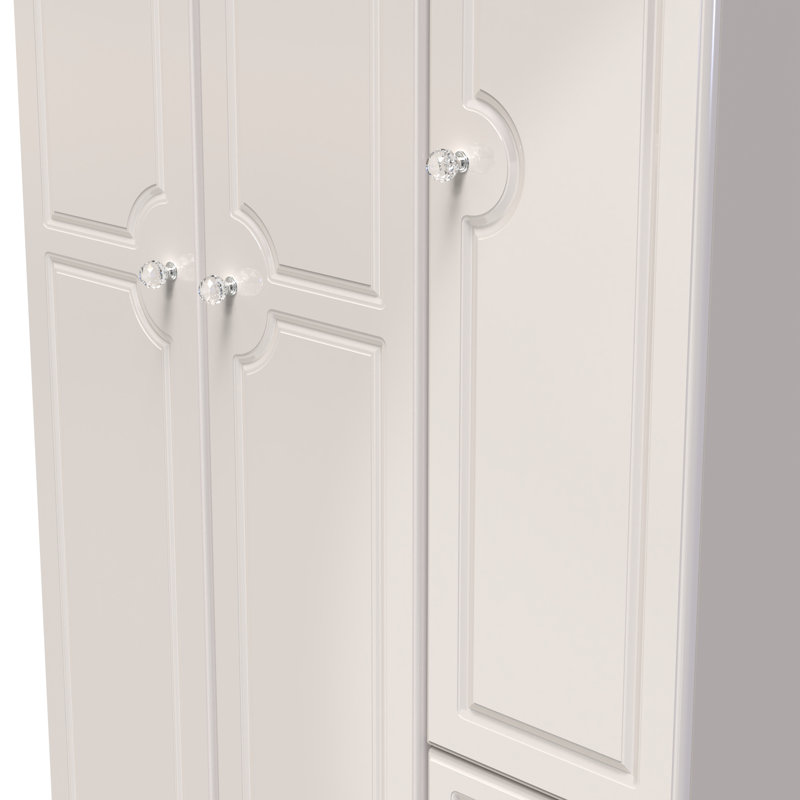 Conover Triple Small Drawer Wardrobe, Kashmir Gloss/Kashmir