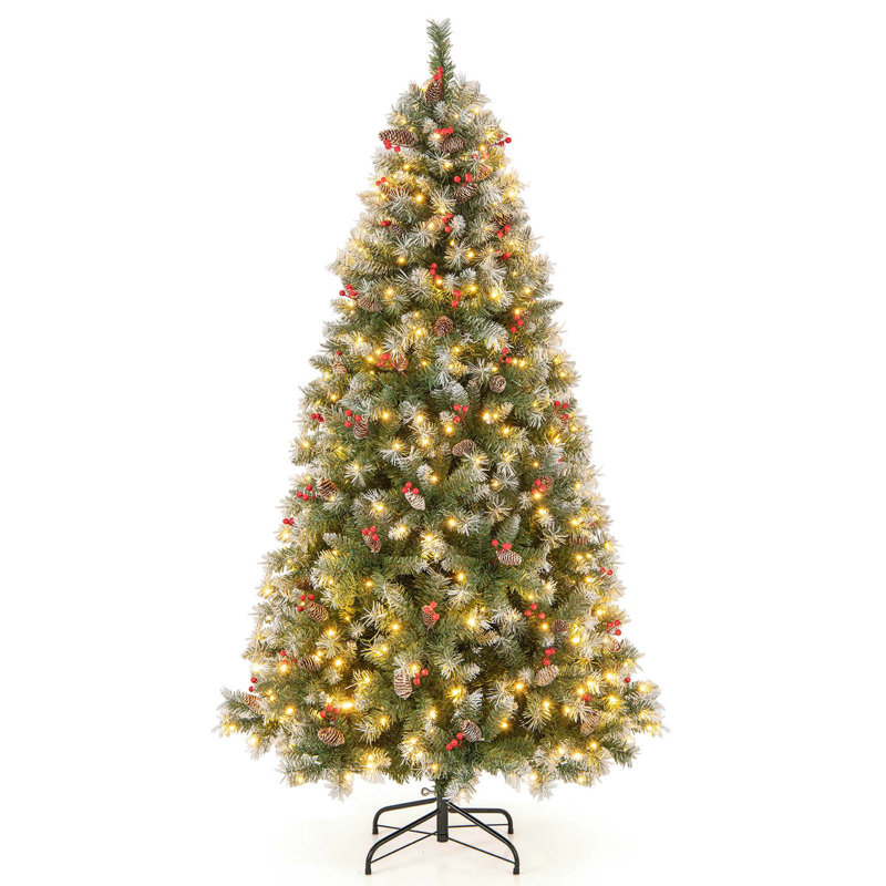 Lighted Christmas Tree, 7.5 Ft