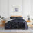 Adamson Botanical Leaves Down Alternative Reversible Comforter Set-919240802-919240803