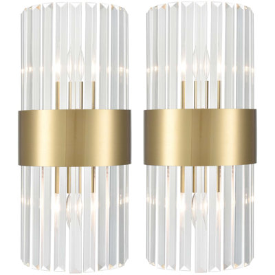 Ensemble de 2 appliques murales Nyron Modern
