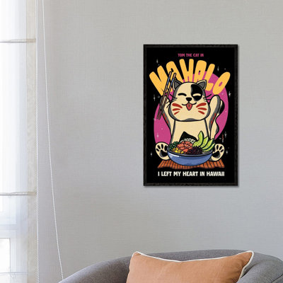 Mahalo 1 Piece Wall Art on Canvas