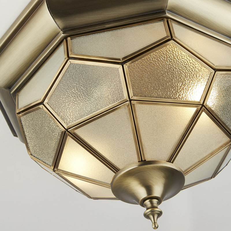 Janae Glass Flush Mount