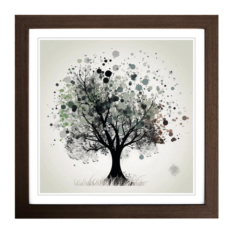 Tree - Framed Print, Walnut