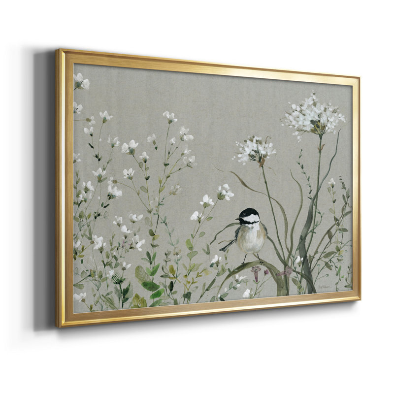 Étude de ciel ouvert I - reproduction d'art sur toile, Or, H 30,5 po x l 42,5 po x P 1,5 po