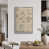 White Floater Framed